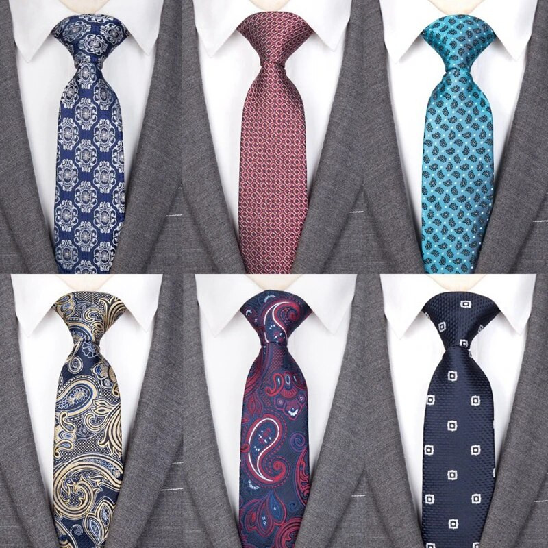 Férfi Jacquard nyakkendő Klasszikus luxus csíkos nyakkendők gyári eladó Férfi Vőlegény Üzleti Esküvői Kiegészítők Ingek Ajándékok nyakkendőhöz