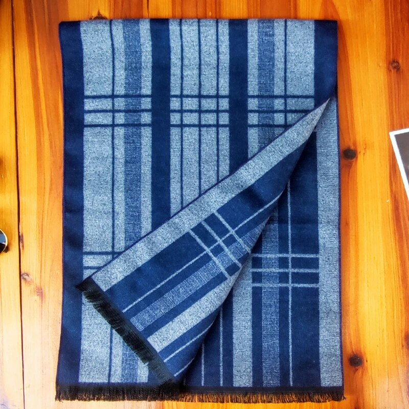 180*35cm kvalitatīvs zīds Populārs rudens ziema vīrietis Biznesa lietas Tīras krāsas Šalle Augstas kvalitātes kašmirs Saglabā siltumu Apkakles trokšņa slāpētājs