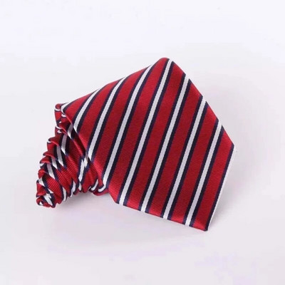 Üzleti nyakkendő Work Professzionális esküvői vőlegény diák nyakkendő fekete 8 cm csíkos férfi nyakkendő