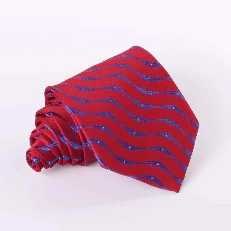 Üzleti nyakkendő Work Professzionális esküvői vőlegény diák nyakkendő fekete 8 cm csíkos férfi nyakkendő