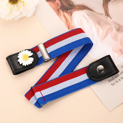 Sieviešu jostas bez sprādzes jostasvietas Džinsi Bikses bez sprādzes, elastīga jostasvieta Sieviešu josta Neredzama josta DropShipping