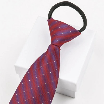Kravata s patentnim zatvaračem 8 cm Muška formalna poslovna kravata Crvena crna studentska profesionalna kravata za vjenčanje mladoženje