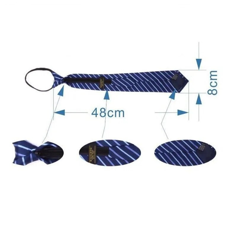 Kravata s patentnim zatvaračem 8 cm Muška formalna poslovna kravata Crvena crna studentska profesionalna kravata za vjenčanje mladoženje