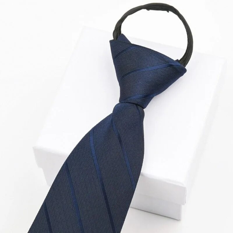 Kravata s patentnim zatvaračem 8 cm Muška formalna poslovna kravata Crvena crna studentska profesionalna kravata za vjenčanje mladoženje