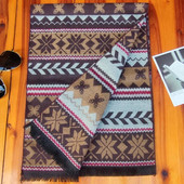 2023. Luksuzni dizajnerski brend srebrno sivi zimski poslovni muški šalovi mekani topli prugasti šal od mješavine viskoze