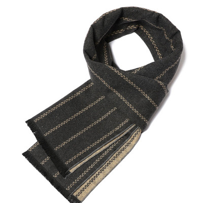 Muški poslovni omoti šalovi jesenska moda dugi šal od kašmira zima pašmina debeli topli šal 2023 klasični karirani muški šalovi