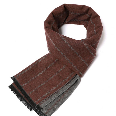 Muški poslovni omoti šalovi jesenska moda dugi šal od kašmira zima pašmina debeli topli šal 2023 klasični karirani muški šalovi