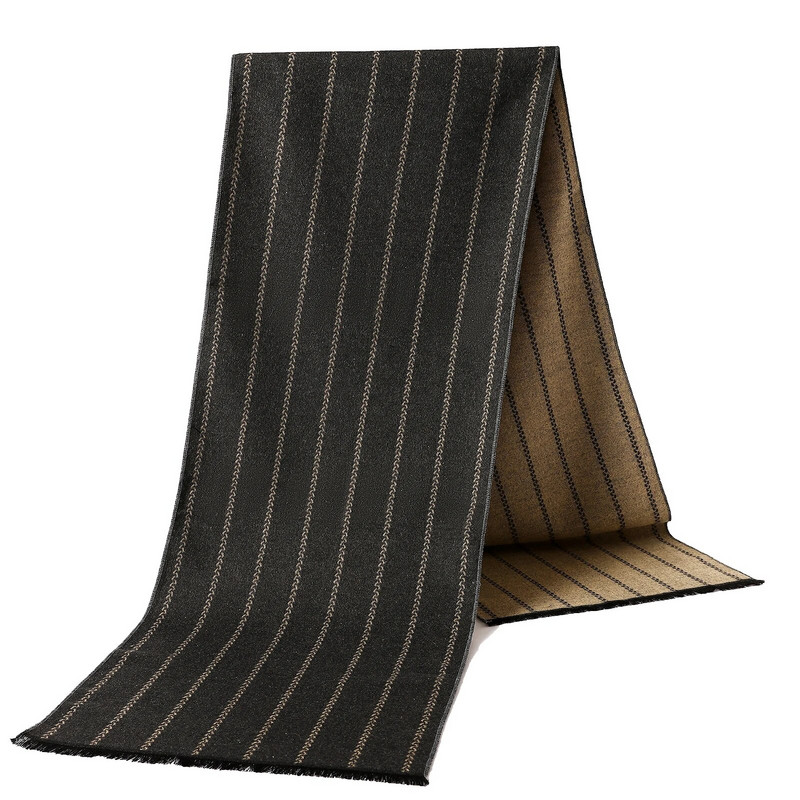Muški poslovni omoti šalovi jesenska moda dugi šal od kašmira zima pašmina debeli topli šal 2023 klasični karirani muški šalovi