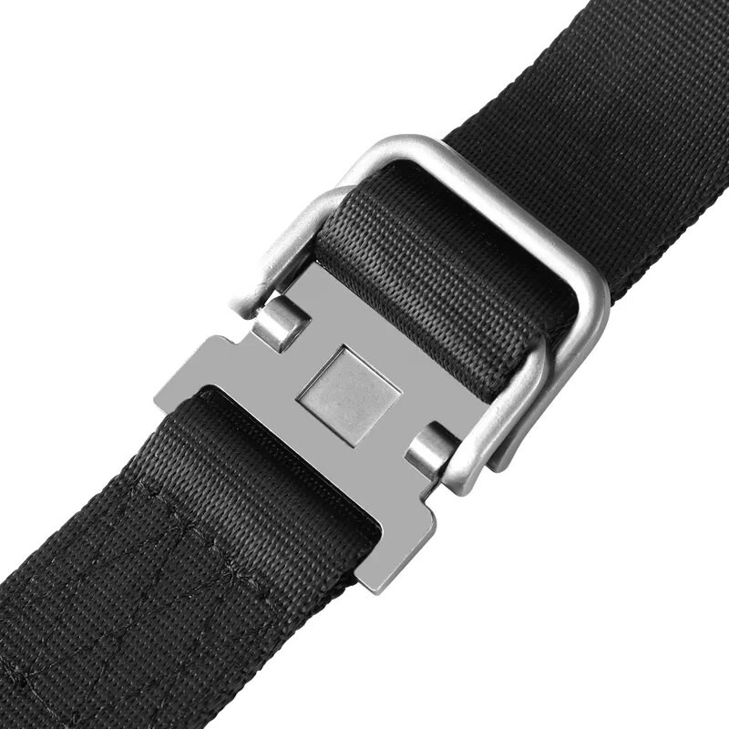 Platneni remen s dvostrukom kopčom, muški Cargo hlače, pojas za vojnu obuku, studenti, korejska verzija, svestrani remen za traperice, žene