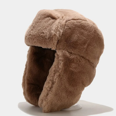 Zimski rat Bomber Kape Kape Muškarci Žene Ruski traper Termo šešir Naušnica Snježna skijaška kapa Kapa Zimska topla naušna kapa Protiv hladnoće