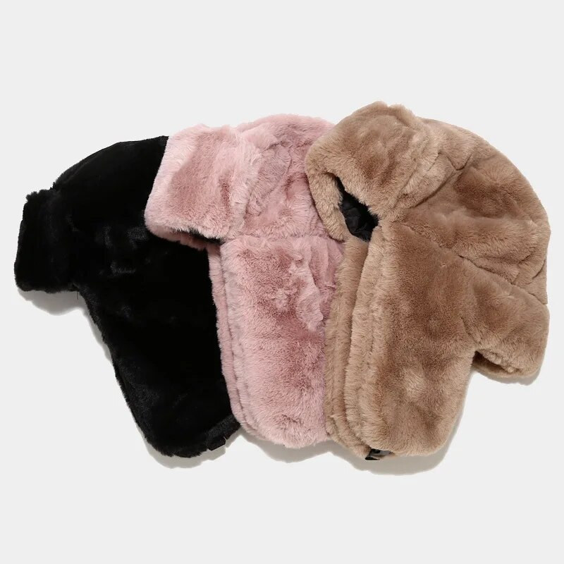 Zimski rat Bomber Kape Kape Muškarci Žene Ruski traper Termo šešir Naušnica Snježna skijaška kapa Kapa Zimska topla naušna kapa Protiv hladnoće