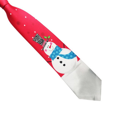 EASTEPIC Muške kravate Lagane tanke božićne kravate za muškarce Dječje igračke Blagdanska zabava Djed Božićnjak Božićno drvce Pahuljica Snjegović