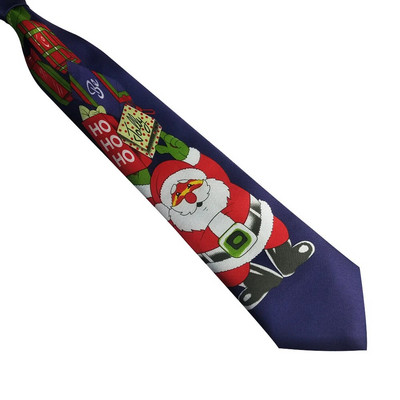 EASTEPIC Muške kravate Lagane tanke božićne kravate za muškarce Dječje igračke Blagdanska zabava Djed Božićnjak Božićno drvce Pahuljica Snjegović