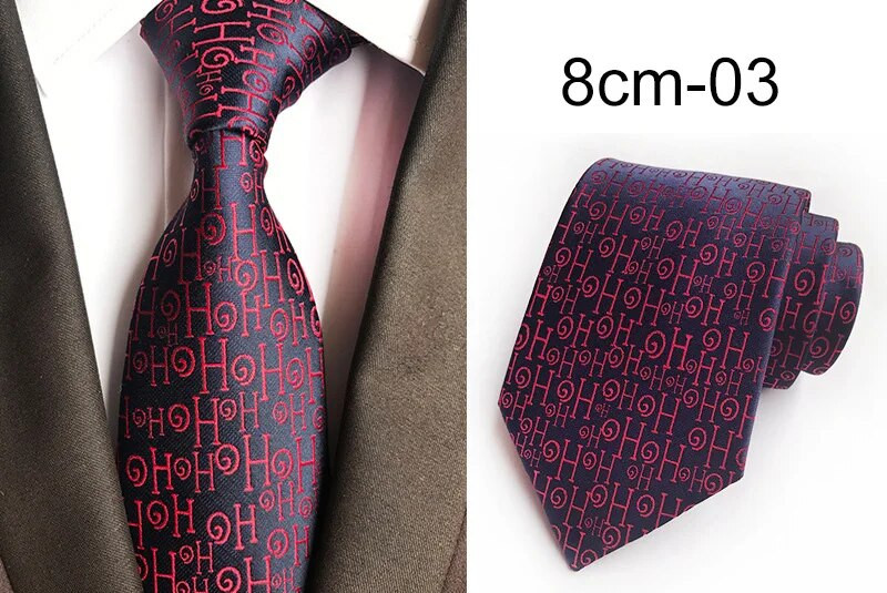 GUSLESON Χριστουγεννιάτικες γραβάτες για άντρες Άγιος Βασίλης 8cm Γραβάτα Jacquard Weave Corbatas Slim Vestidos Snowmen Pattern Cravat Neck Tie