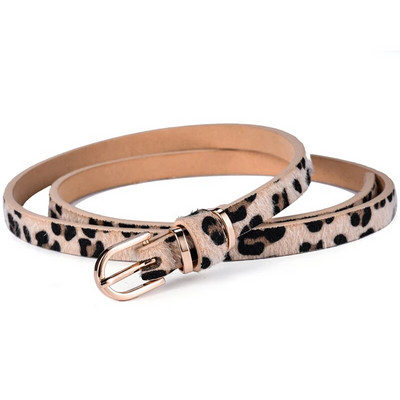 Női vékony, tömör bőr ruhaöv 90-135 cm Ceinture Femme 10 színben