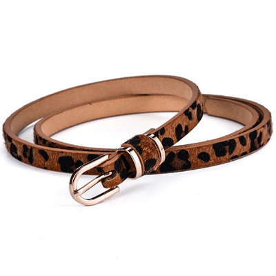 Női vékony, tömör bőr ruhaöv 90-135 cm Ceinture Femme 10 színben