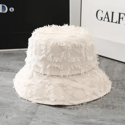 Novi ribarski šešir Vintage Denim Bucket šeširi Muški Ženski isprani pamučni panama šešir Modni hip hop Gorros bob šešir