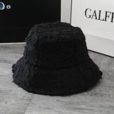 Novi ribarski šešir Vintage Denim Bucket šeširi Muški Ženski isprani pamučni panama šešir Modni hip hop Gorros bob šešir