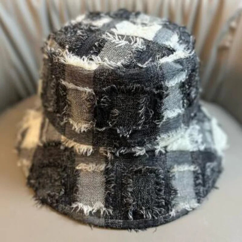 Jauna Zvejnieka cepure Vintage džinsa kausa cepures āra vīriešiem sievietēm mazgātas kokvilnas Panamas cepure Modes hiphopa Gorros boba cepure