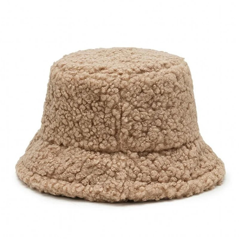 Zimske tople kape od janjeće vune od umjetnog krzna Ribarske kape Ženske deblje plišane kape za vanjske potrebe Održavaju toplinu Ribolovne kape Uniseks