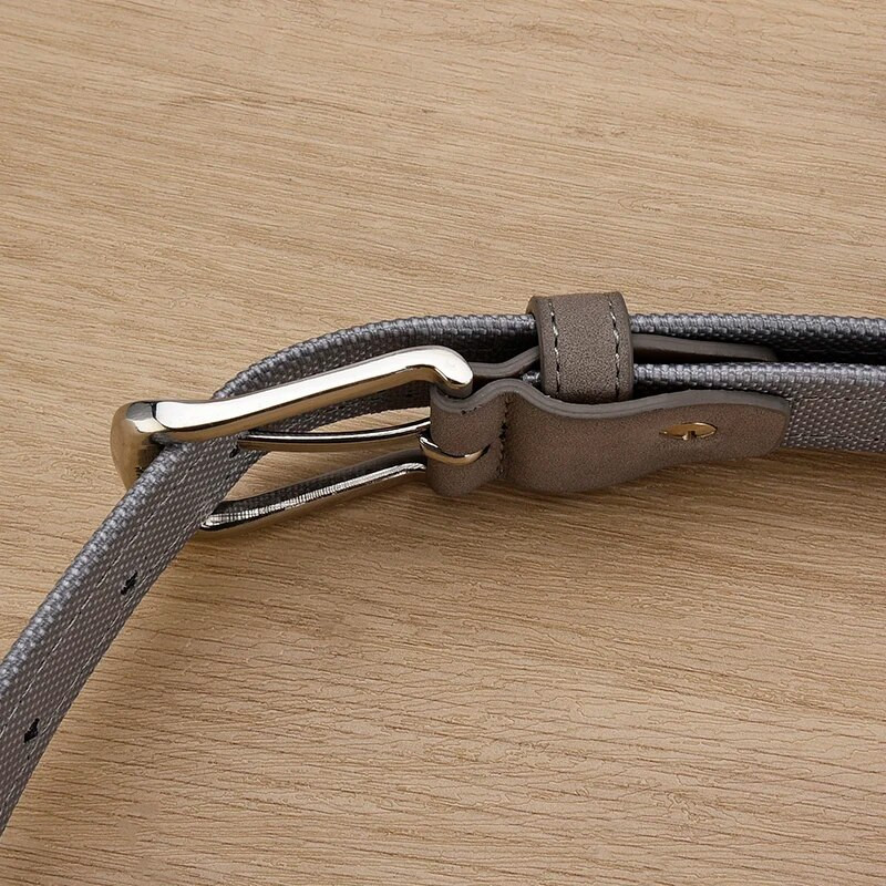 Muški kožni remen od brušene kože s remenom od Oxford tkanine od prave kože, luksuzna kopča, plavi remeni za muškarce širine 3,5 cm i 4,0 cm