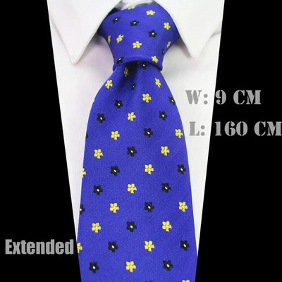 Ricnais 9 cm široke kravate za muškarce, cvjetni paisley velike veličine, muške svilene kravate, svečane haljine, odijelo, luksuzna kravata za vjenčanje