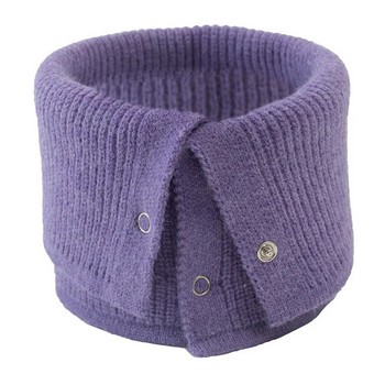 Νέο κουμπάκι μόδας Unisex Χειμερινό μασίφ ζεστό δαχτυλίδι πλεκτό κασκόλ Ανδρικό γιακά κεφαλής Bandana Plus Velvet