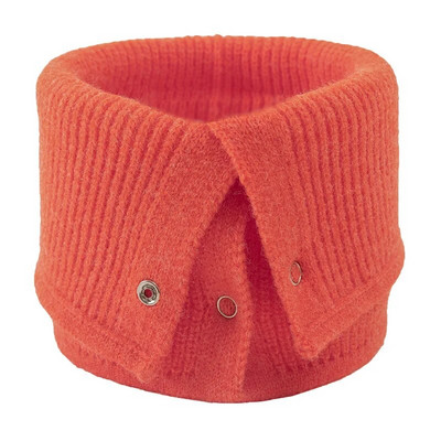 Novo modno dugme Unisex jednobojni topli prsten pleteni šal muška traka za glavu ovratnik bandana plus baršun