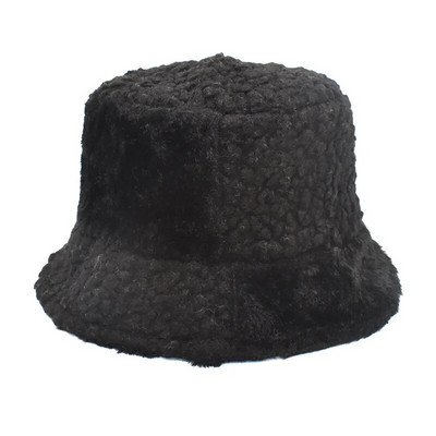 Sieviešu silta mākslīgās kažokādas izlietnes cepure Rudens ziema Sieviešu mode Ikdienišķa ballīte Cepure sabiezināta