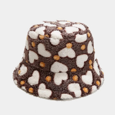 2022-es téli kalapok női világító műszőrme bolyhos kültéri meleg napsapka puha szőrös halászsapka lány divat panama