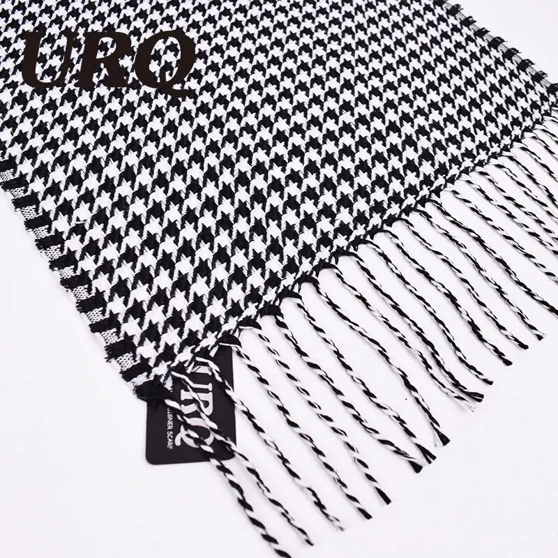 Modni šal za muškarce Ženske marame u obliku ptičje zube Zimske bufandas karirane muške ženske zimske marame Šalovi od kašmira A3A17657