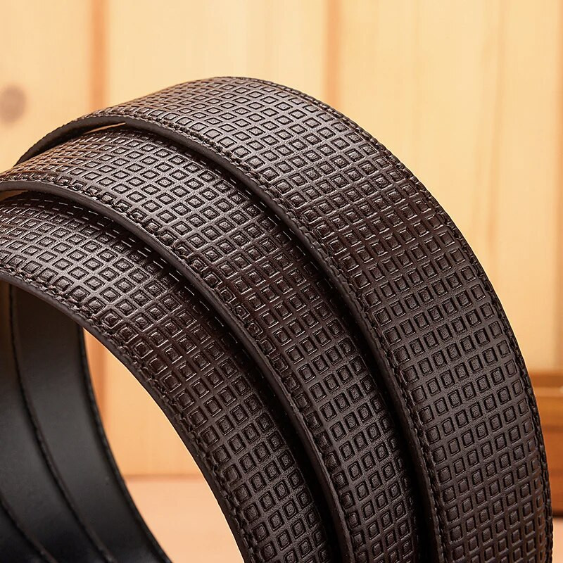 Vīriešu Cowskin Ādas Jostas Vīriešiem Džinsi Plaida Siksna Augstas kvalitātes Luksusa Piesprādze Vīriešu Īstas Ādas Klasiska jostas josta