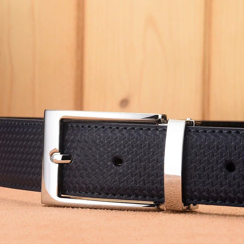 Vīriešu Cowskin Ādas Jostas Vīriešiem Džinsi Plaida Siksna Augstas kvalitātes Luksusa Piesprādze Vīriešu Īstas Ādas Klasiska jostas josta