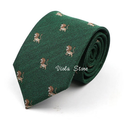 Lav, konj, koala, pas, vilin konjic, slatka životinja, crtani film, 8 cm poliesterska kravata, crveno tamnoplavo odijelo, kravata, smoking, kravata, poklon, muški dodatak, gornji dio