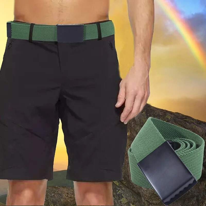 Visokokvalitetni vojni taktički muški remen Unisex muški ležerni pojasevi s kopčom, platnena traka, pojas oko struka Vojni taktički remen oko struka