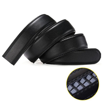 1 tk Lichee mustriga meeste automaatsed pandlaga rihmad, pandlaga rihmad Meeste kvaliteetne rihm Meeste nahast rihmaga teksad 3,5 cm rihmad