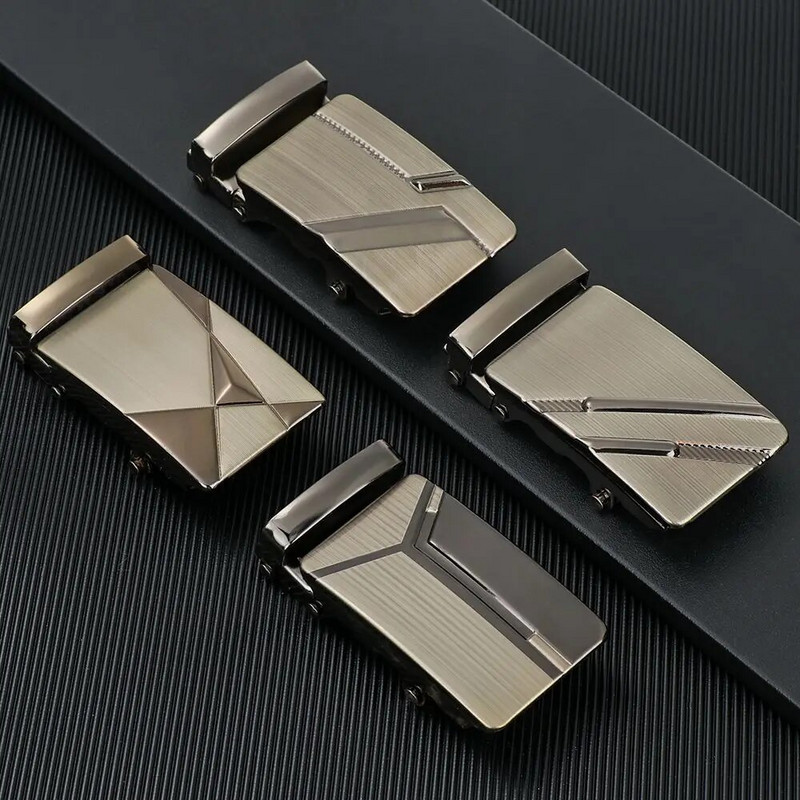 Vīriešu jostas galvas josta 40 mm sprādze Brīvā laika jostas galva Biznesa aksesuāri Automātisks sprādzes tērps platumam 35 mm Slide Belt Strap