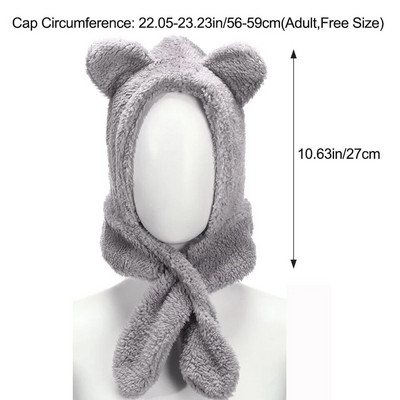 Unisex Muškarci Žene Ruska kapa Trapper Bomber Warm Trooper Naušnice Zimska skijaška kapa Čvrsta paperjasta kapa od umjetnog krzna Pokrivala za glavu Šešir