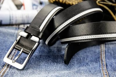 Klasični poslovni remen od kravlje kože, muški remen oko struka, kožna kopča, bijeli remeni od prave kože za muškarce, remen za hlače Ceinture
