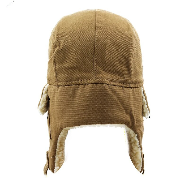 Modes sieviešu bumbvedēju cepures mākslīgās kažokādas siltas, biezas ausu aizbāžņu vāciņi rudens ziema melna balta auss aizsargā krievu slēpošanas cepure