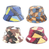 2022. gada modes ziemas mākslīgās kažokādas cepures sievietēm, meitenes siltas Panamas zvejnieks, pūkainas kausa cepures Bobs