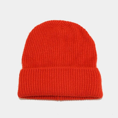 2022. gada truša unisex sievietes ziemas cepure, adīta vienkrāsainas rudens pupiņas, sievietes, vīrieši, siltas truša kažokādas, sievietes