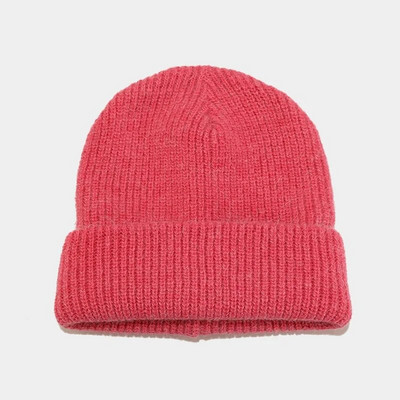 2022. gada truša unisex sievietes ziemas cepure, adīta vienkrāsainas rudens pupiņas, sievietes, vīrieši, siltas truša kažokādas, sievietes