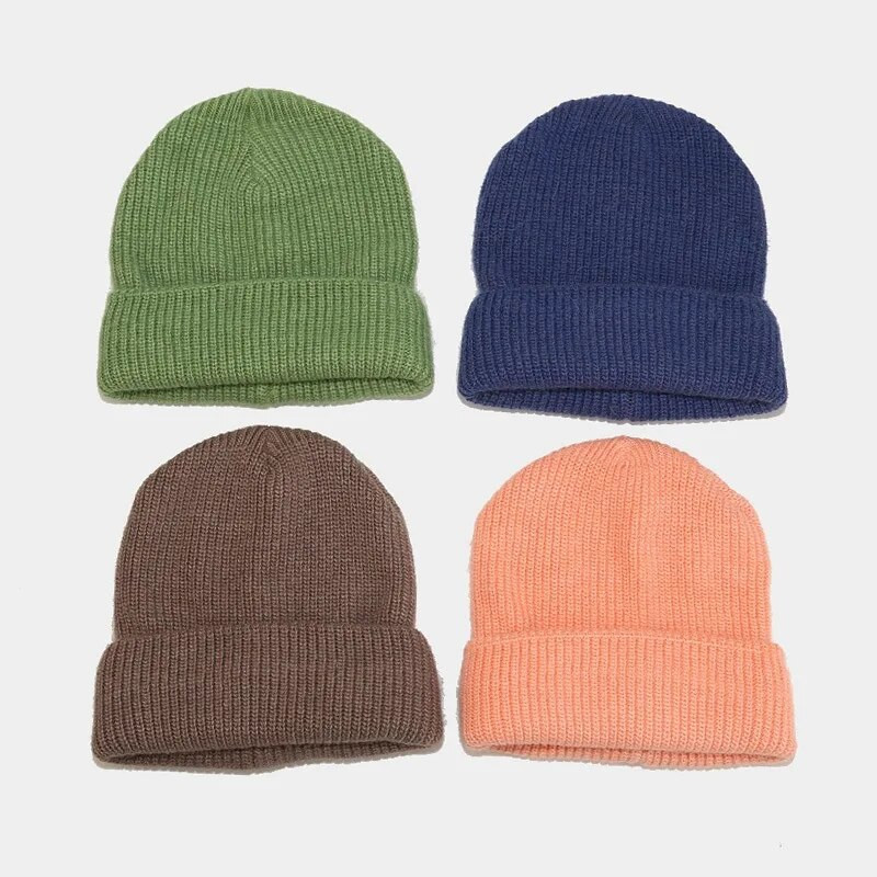 2022. gada truša unisex sievietes ziemas cepure, adīta vienkrāsainas rudens pupiņas, sievietes, vīrieši, siltas truša kažokādas, sievietes