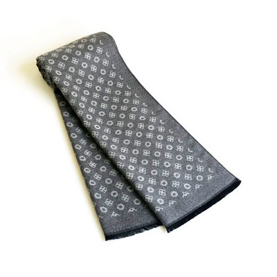 Dropshipping luksuzni brend Zimski muški šal Geometrijski dizajn Muškarci Žene Šalovi od kašmira Marame oko vrata Modni mekani topli šalovi