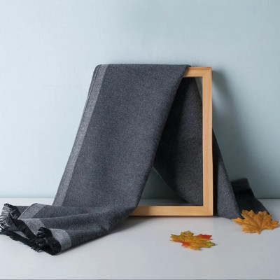 Dropshipping luksuzni brend Zimski muški šal Geometrijski dizajn Muškarci Žene Šalovi od kašmira Marame oko vrata Modni mekani topli šalovi