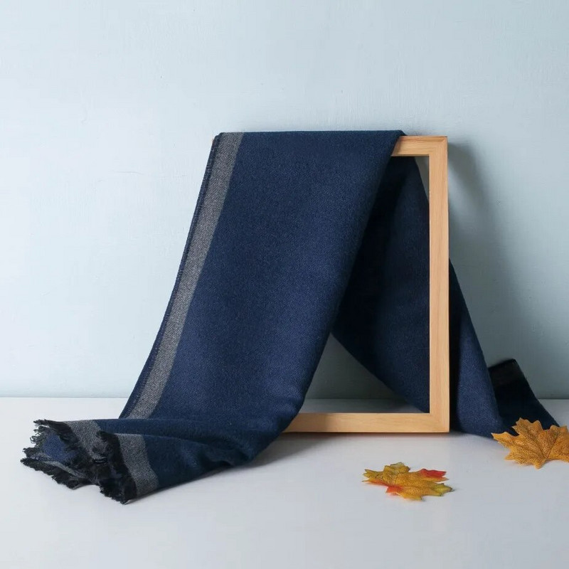 Dropshipping luksuzni brend Zimski muški šal Geometrijski dizajn Muškarci Žene Šalovi od kašmira Marame oko vrata Modni mekani topli šalovi