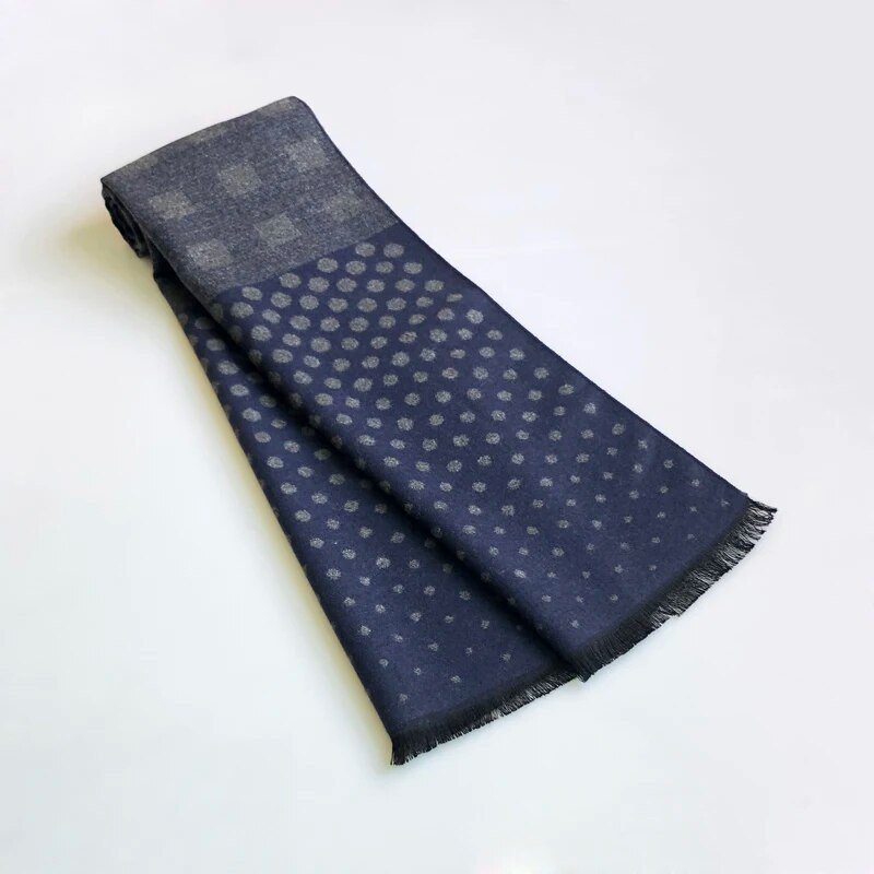 Dropshipping luksuzni brend Zimski muški šal Geometrijski dizajn Muškarci Žene Šalovi od kašmira Marame oko vrata Modni mekani topli šalovi