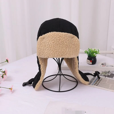 Muškarci Ženska kapa za zaštitu ušiju Trapper Bomber Warm Trooper naušnice Zimska skijaška kapa Čvrsta pahuljasta kapa od umjetnog krzna Kape s šeširom