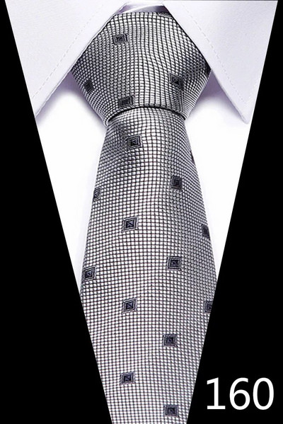 Modes kaklasaite 7,5 cm kaklasaites vīriešiem 100 stilu roku darbs, zils, sarkans svītrains punkts kāzu ballītes darba vietai